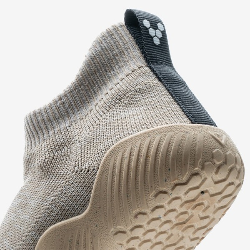 Vivobarefoot Pluma Knit Børn Grå | PZA-871954