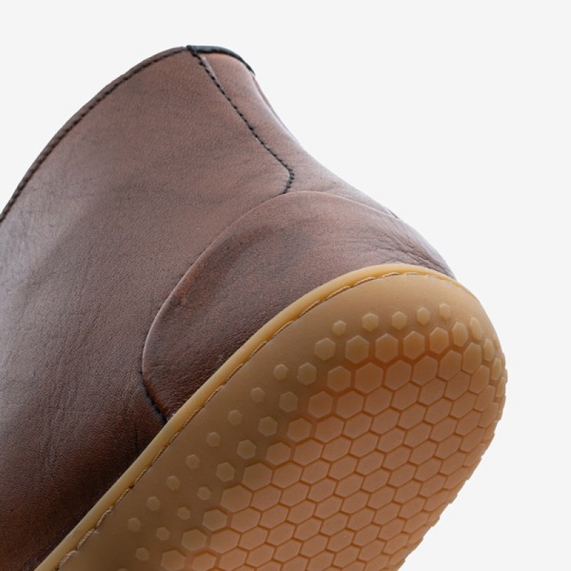 Vivobarefoot Preorder 'gobi Lux' Lifestyle Sko Herre Brune | XYS-184963